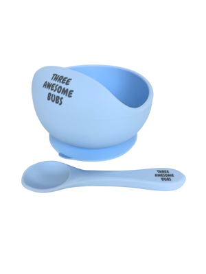 Easy Scoop Silicone Suction Bowl and Spoon Set