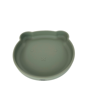 Silicone Teddy Suction Plate (Round Open Design)