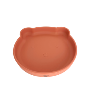 Silicone Teddy Suction Plate (Round Open Design)