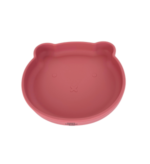 Silicone Teddy Suction Plate (Round Open Design)
