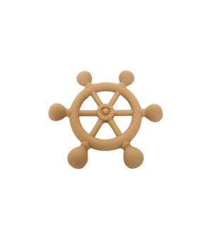Silicone Ships Wheel Teether