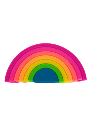 Silicone 7-Layer Rainbow Stacking Toy