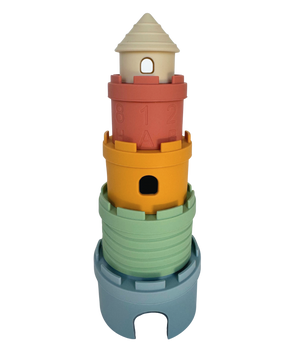 Silicone Stacking Castle