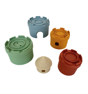Silicone Stacking Castle