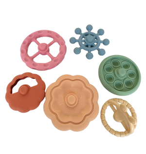 Silicone Frog Stacking Toy